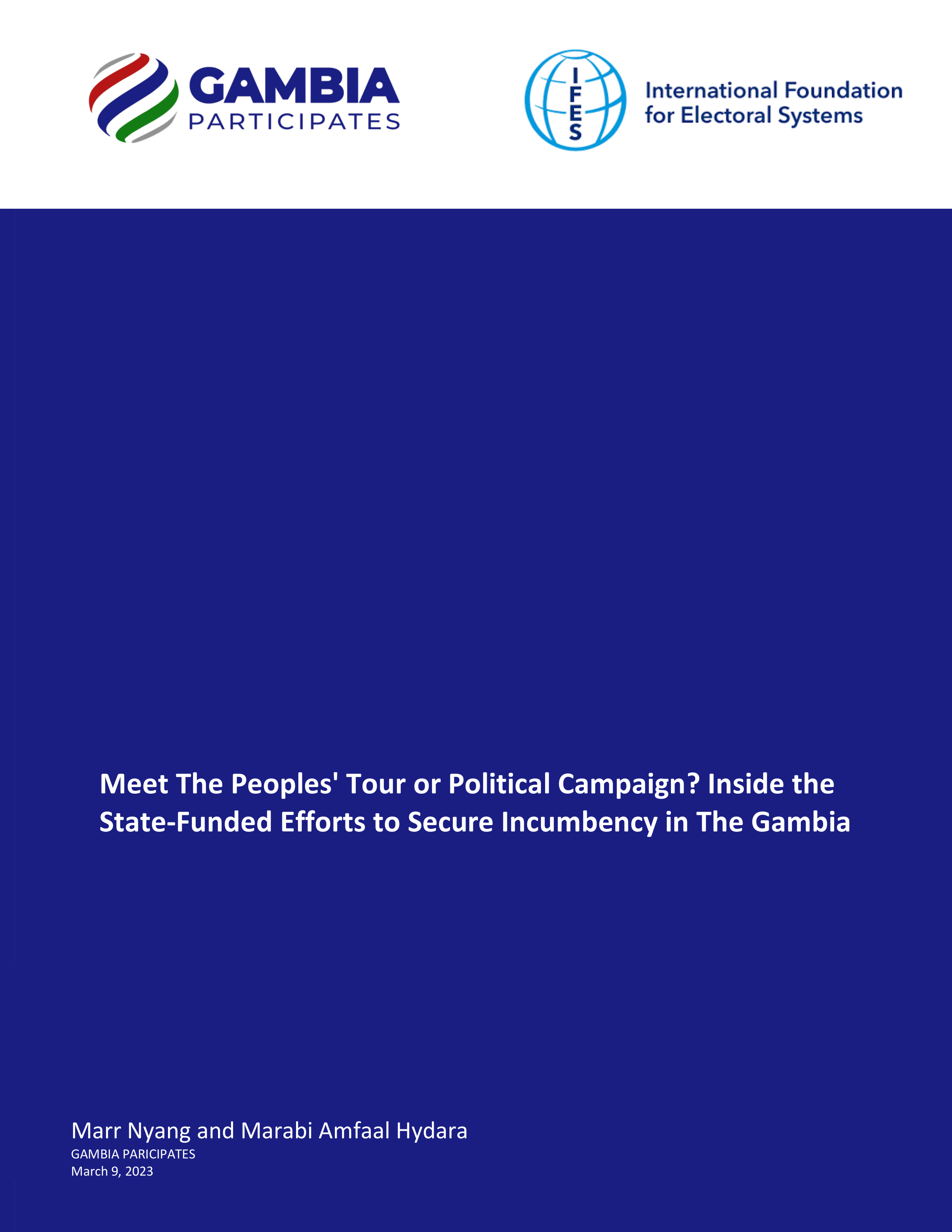 Meet The Peoples' Tour or Political Campaign